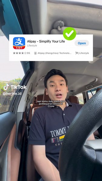 Cara Link Apps JENIUS dengan ALIPAY untuk Pembayaran
