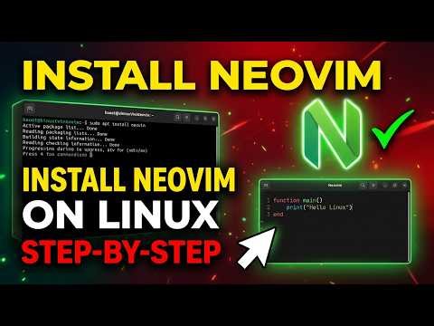 How to Install Neovim on Linux (Step-by-Step Guide)