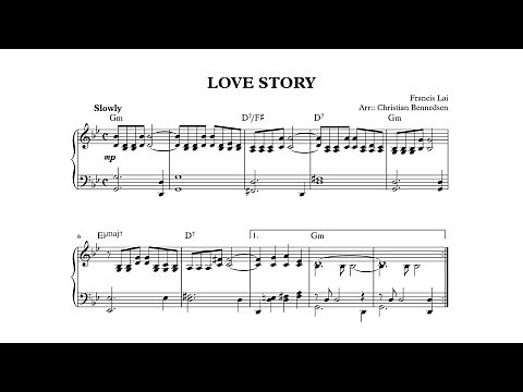 Love Story - Piano