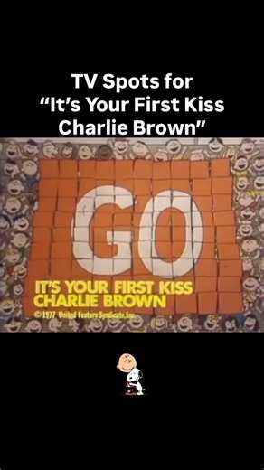 Did you know there is a Peanuts special where Charlie Brown has to escort the homecoming queen and give her a kiss on the cheek?!?!? “It’s Your First Kiss, Charlie Brown” first debuted in Oct 1977 and even popped up for a little while after “A Charlie Brown Thanksgiving” aired during the 80s. It’s also the first time the little redhead girl shows up on screen (which caused some controversy because she was not featured like this in the comic). The special also had backlash because they blamed Cha