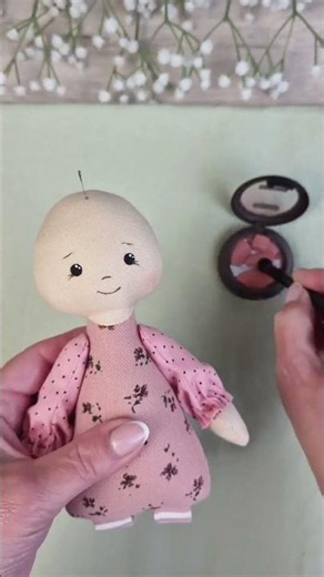 Rag Doll Sewing Pattern 🧵 | DIY Cloth Doll + Dress #dollsewingpattern #sewingtutorial
