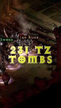 231 Terrorized Tomb Clears in 1 Minute 💀 #d2r #diablo2resurrected #necromancer