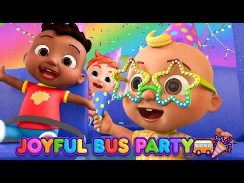 Celebrate Birthday with Wheels On The Bus 🚌🎈 | Fun Nursery Rhyme
