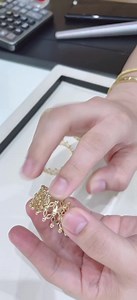 13K views · 229 reactions | Magic Bangle/Ring ❤️殺 Adjustable Size US3.5 - Size US 22 Average weight - 10.70g AED 2090/ ❤️❤️ #jewelsoukuae #jewelsoukph | Jewel Souk UAE | Facebook