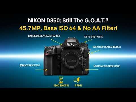 Nikon D850 Review : The "Analog" Experience in a Digital World!