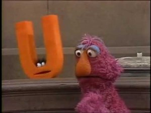 Classic Sesame Street - Telly Monster Talks About The Letter U