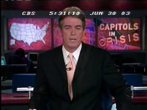 CBS Evening News open - 2003-06-30