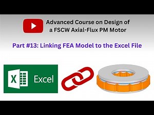 Linking the FEA model to the excel file (Part 13)