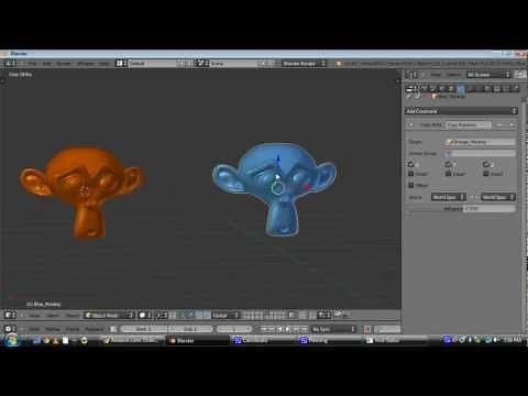 Fixing "Copy Rotation" in Blender