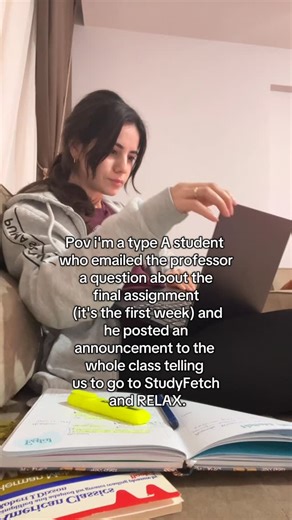 Study Fetch Zeynep | I was buried under piles of lecture notes and stressing out before my assigment 📚. I was spending hours trying to summarize chapters and... | Instagram