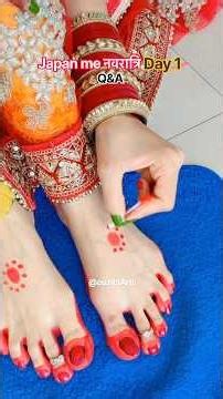 नवरात्रि day1 in Japan🇯🇵हमें जापान में रहते हुए कितना time हो गया? #japan #navratri @CuzitsArti