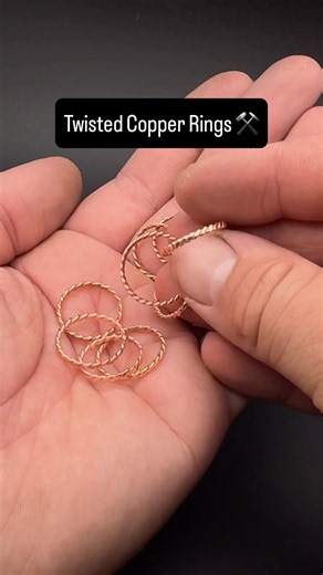 Twisted Copper Ring Tutorial ⚒️
