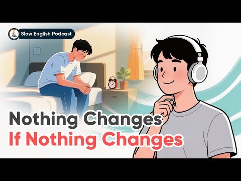 Nothing Changes If Nothing Changes | Slow English Conversation | The Cozy English