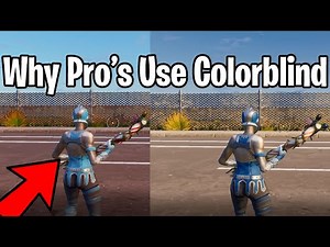 Why Bugha, Clix and Other Pro Players Use Colorblind Mode in Fortnite - Best Colorblind Settings