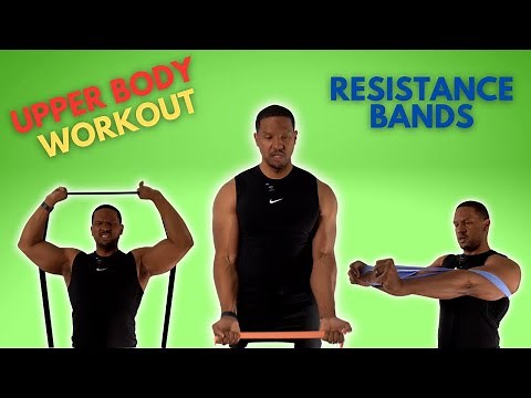 🔥 Upper Body Resistance Band Workout | No Weights, No Problem!