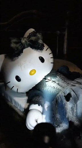 Scary goth Hello Kitty #scary
