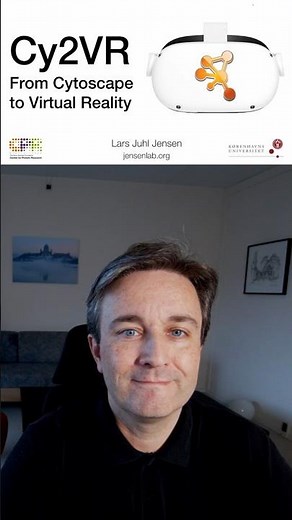 Cy2VR: From Cytoscape to Virtual Reality #shorts