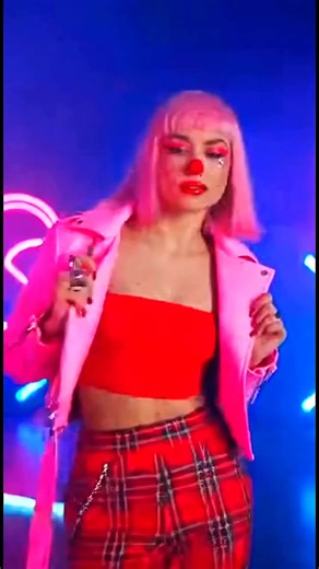 @Sora @Bing #robzombie #nightclub #metal #halloween #gothic beautiful clown girl clown woman dancing to heavy metal dance punk girl metal music nightclub party dance hardcore music