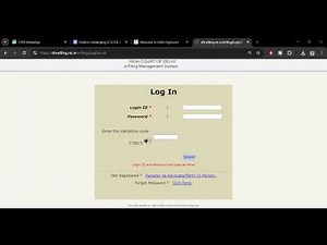 How to refile a case in Delhi High Court after clearing objections?