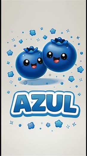 Aprende el color AZUL | Canción infantil educativa