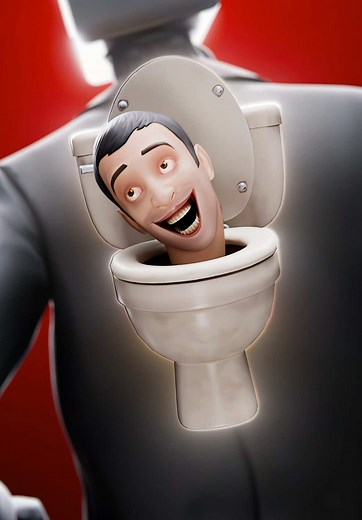 SKIBIDI TOILET Emote 😭 @Fortnite Official #fortnite #fortnitedance #skibiditoilet #blender #3d #animation