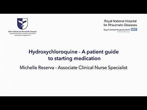 Hydroxychloroquine : A patient guide to starting medication