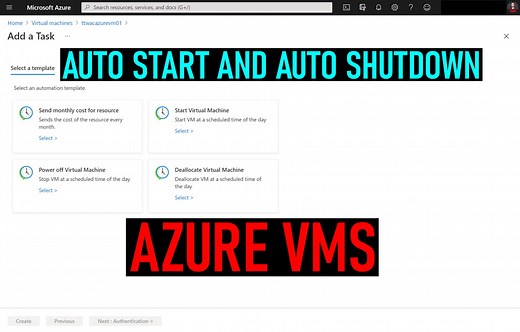 自动关闭和自动启动 Azure VM