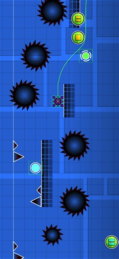 fun level with cube gameplay, i think it’s worth easy difficulty lmk what i should change 💯💯 #geometrydash #gd #geometrydashlevel #leveleditor#geometrysashshowcase