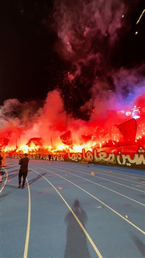 Wydad Athletic Club on Instagram: "Pyro passion from the WINNERS 🧨🧯 #DimaWydad"