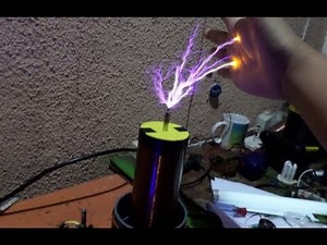 480 kHz PLL Solid State Tesla Coil (SSTC)
