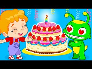 Groovy the Martian & Phoebe | Happy Birthday! 🎂 We learn the numbers while baking a cake