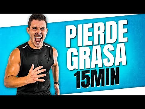 🔥 RUTINA de EJERCICIOS en CASA - ADELGAZAR y QUEMAR GRASA - CARDIO INTENSO 15 MINUTOS