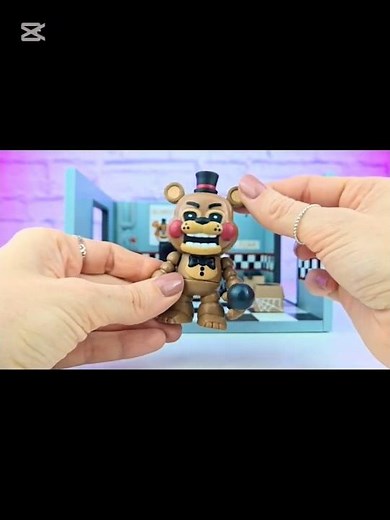 FNAF Funko Snaps Satisfying Unbox #asmr #satisfying #unboxing #fnaf #freddyfazbear