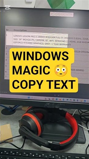 Stop Typing Text from Images — Windows 11 Copies It (No Apps)