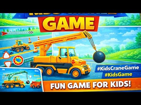 Excavation crawler crane game | new crane manufacturing game