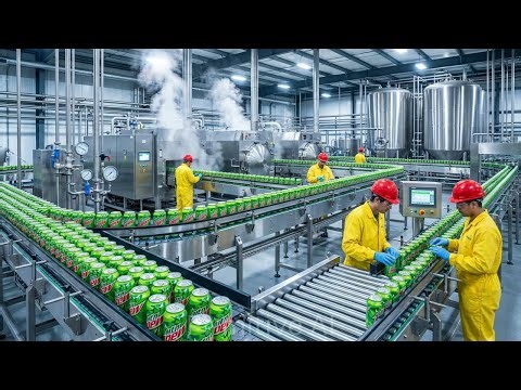 How Mountain Dew Is Made in a Modern Factory: Full Process & Billion-Dollar Industry Secrets