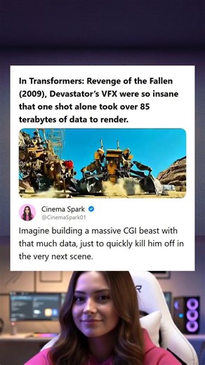 Transformers Revenge of the Fallen 2009 VFX Fact Devastator Rendering Took 85 Terabytes of Data Per