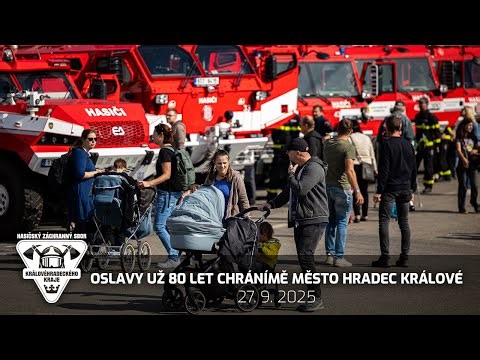 27. 9. 2025 - Oslavy 80. let hasičů Hradec Králové