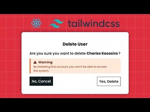 How To Learn ReactJS & TailwindCSS Quickly & Easily by Building This Simple Modal / popup useState