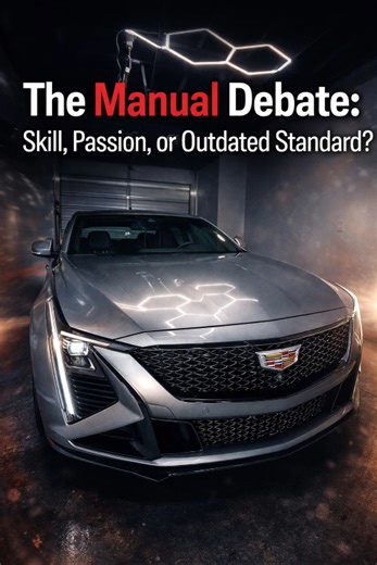 The manual debate: Skill, passion, or outdated standard