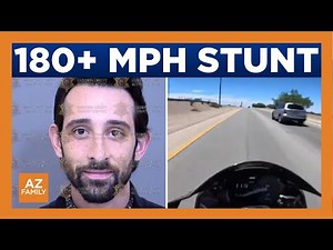 Social influencer recorded 180+mph stunt in Phoenix area, DPS says