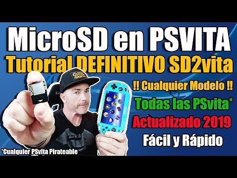 Instalar MicroSD en PSvita SD2vita - TUTORIAL DEFINITIVO ACTUALIZADO