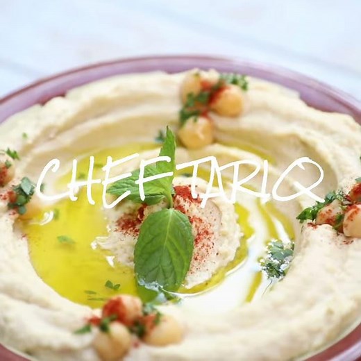 Hummus (The Traditional Tasty Way) | Chef Tariq