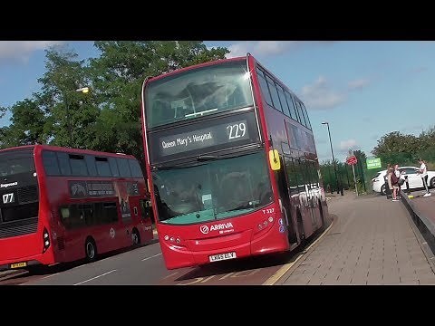 229 Full London Bus Route: Thamesmead - Queen Mary's Hospital Arriva Part 1