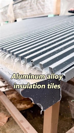 Enhance Your Outdoor Space with Aluminium Alloy Insulation Tiles