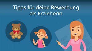 Bewerbung als Erzieherin / Erzieher • Tipps & kostenlose Muster