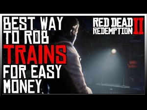 THE BEST WAY Red Dead Redemption 2 Train Robbery! Easy RDR2 Money! Red Dead Redemption 2 Heist