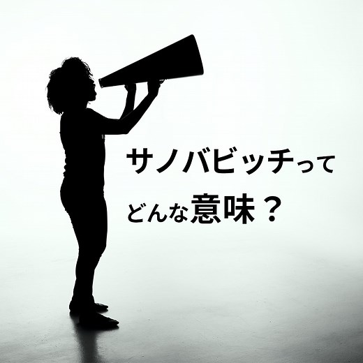 「サノバビッチ」ってどんな意味？