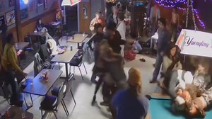 Brawl breaks out between band and patrons inside Atlanta bar