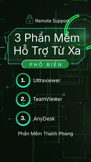 3 phần mềm hỗ trợ từ xa phổ biến